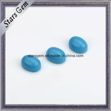 Most Popular Turquoise Nanogems Cab Flat Bottom Ov 6X4mm